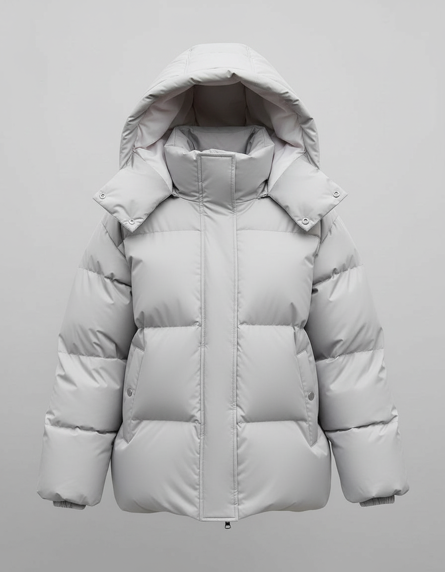 Moderne pufferjas voor dames
