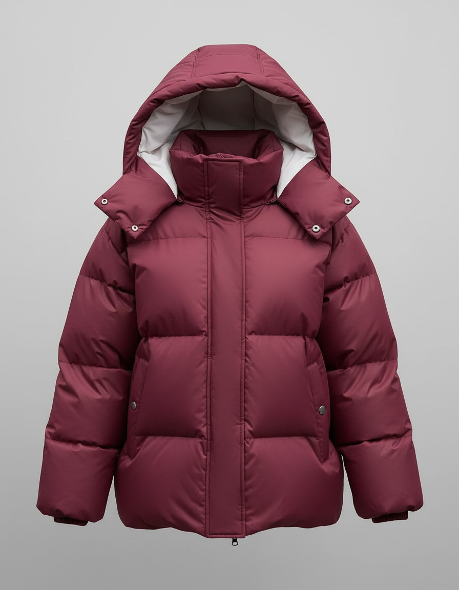 Moderne pufferjas voor dames