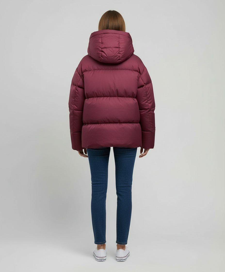 Moderne pufferjas voor dames