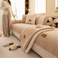 Modulaire antislip bankhoes van chenille