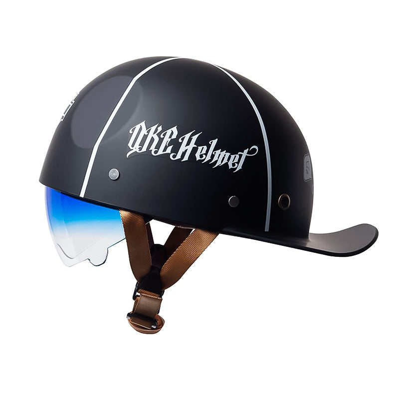 Motorfiets Honkbalhelm - DOT Goedgekeurd