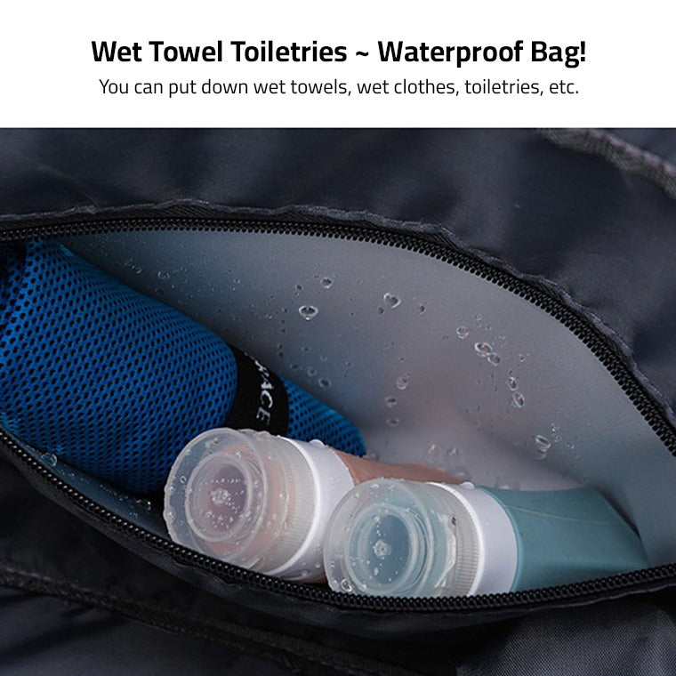 Multi-Pocket Reistas, Sport- en Gymtas met Gescheiden Schoencompartiment