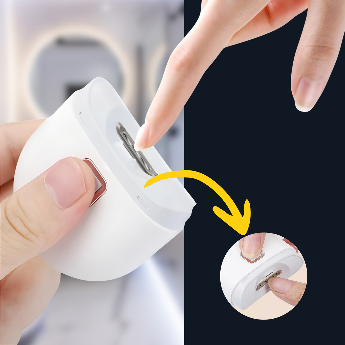 NailTech ™ Elektrische Nagelknipper
