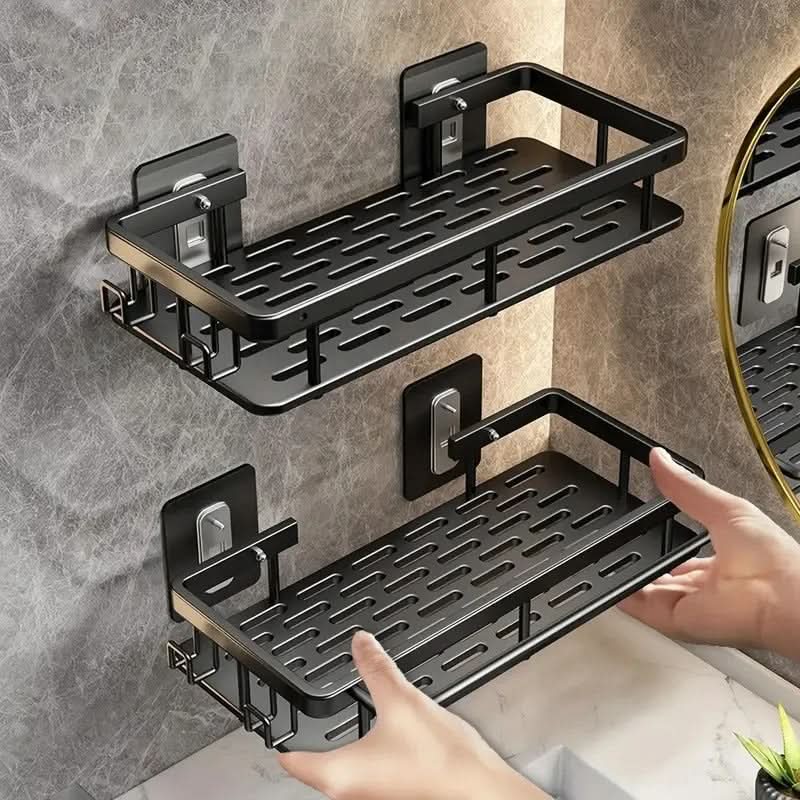 NORDICSHELF - Plank met Lijm voor de Badkamer – Boorvrij & Stijlvol voor Elke Badkamer