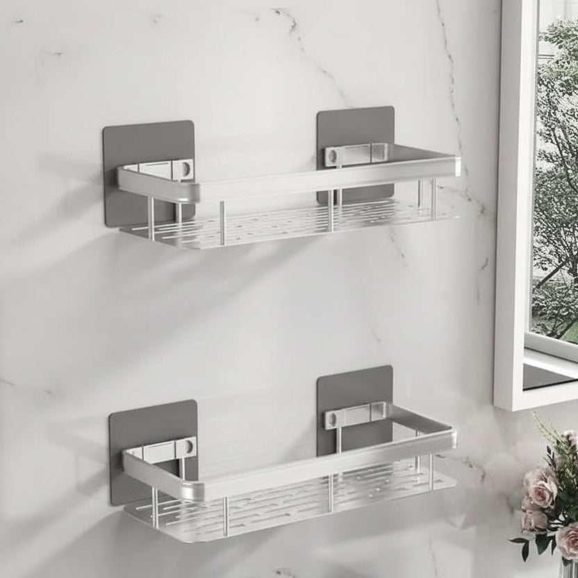 NORDICSHELF - Plank met Lijm voor de Badkamer – Boorvrij & Stijlvol voor Elke Badkamer