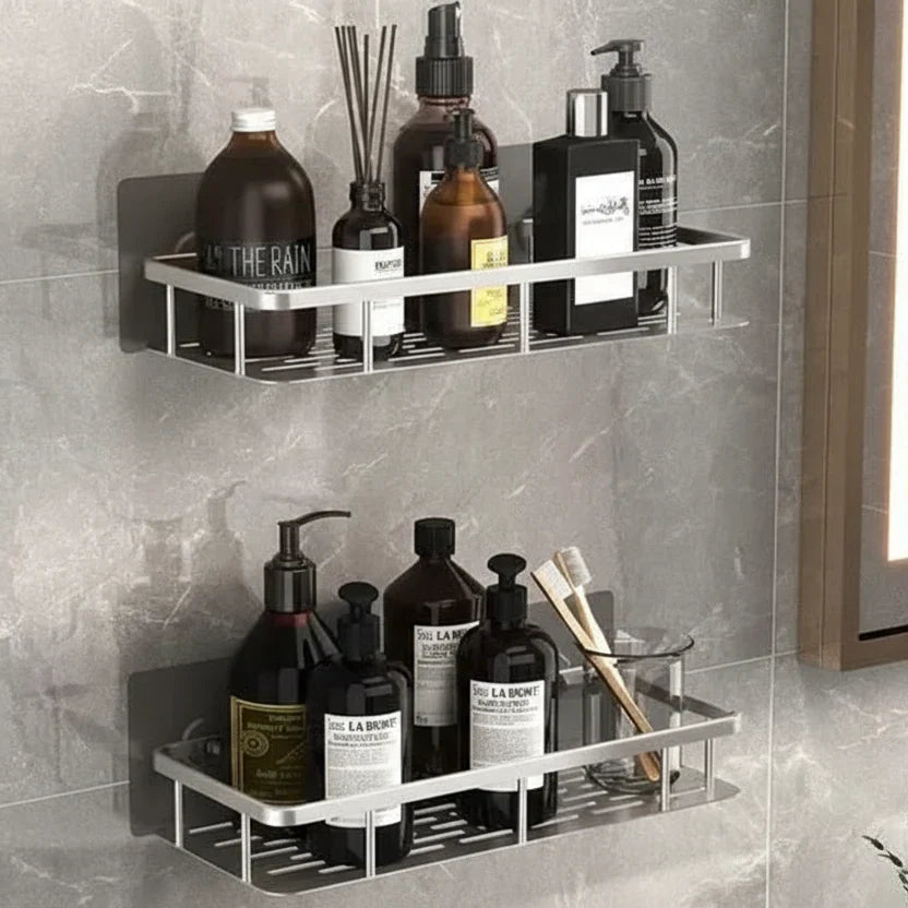 NORDICSHELF - Plank met Lijm voor de Badkamer – Boorvrij & Stijlvol voor Elke Badkamer