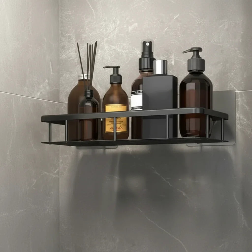 NORDICSHELF - Plank met Lijm voor de Badkamer – Boorvrij & Stijlvol voor Elke Badkamer