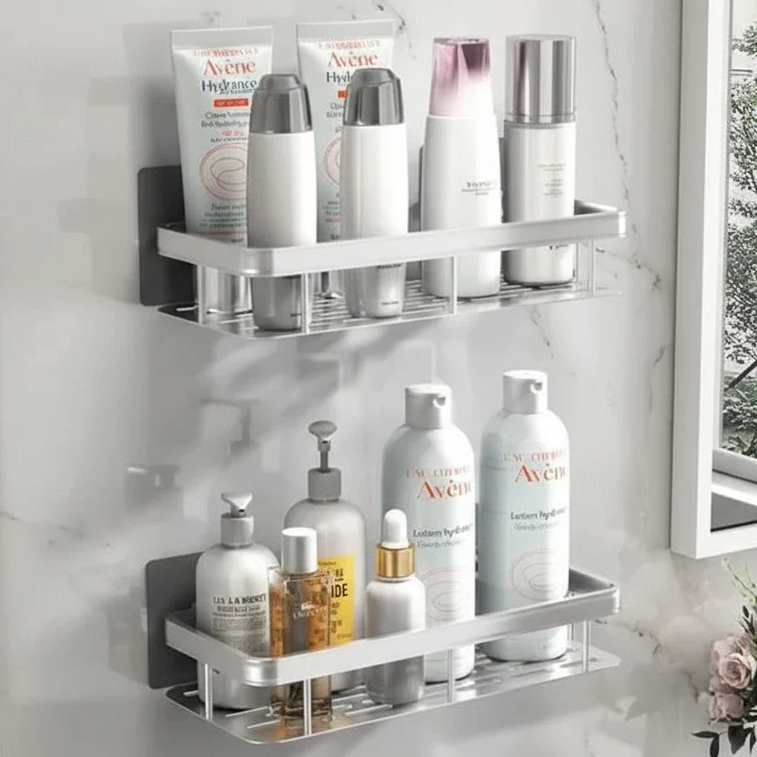 NORDICSHELF - Plank met Lijm voor de Badkamer – Boorvrij & Stijlvol voor Elke Badkamer