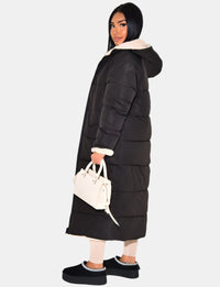 Omkeerbare winterjas voor dames met twee looks in één jas