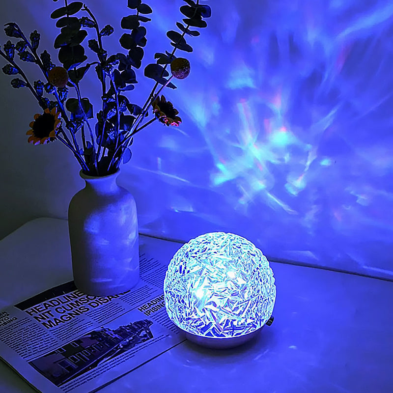 Ontspanningslamp LumaZen – Rustgevende Ambient Verlichting, Golf Effect en Kleuren voor Slaap en Sereniteit