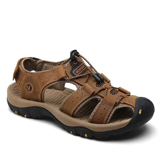 Orthopedische herensandalen met voetboogondersteuning voor pijnverlichting en langdurig comfort
