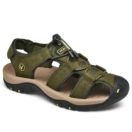 Orthopedische herensandalen met voetboogondersteuning voor pijnverlichting en langdurig comfort