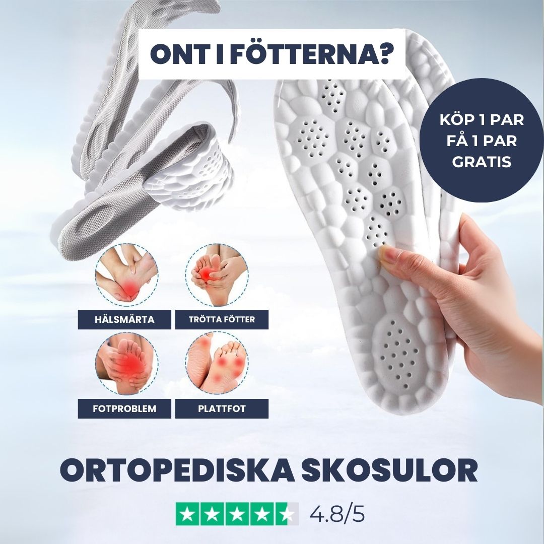 OrtoCloud 4D Inlegzolen voor Hielspoor en Voetpijn