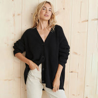 Oversized cardigan van puur kasjmier | Perfect voor de herfst