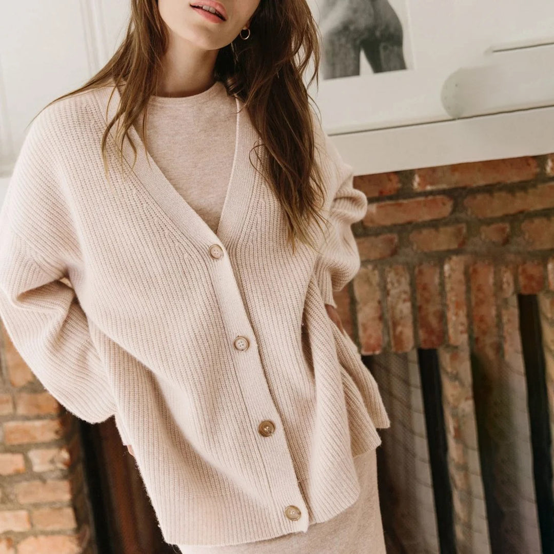 Oversized cardigan van puur kasjmier | Perfect voor de herfst