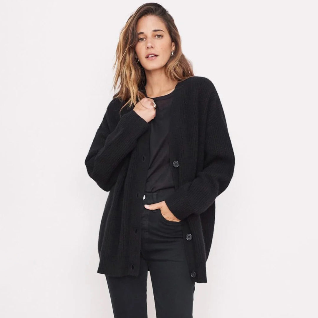 Oversized cardigan van puur kasjmier | Perfect voor de herfst