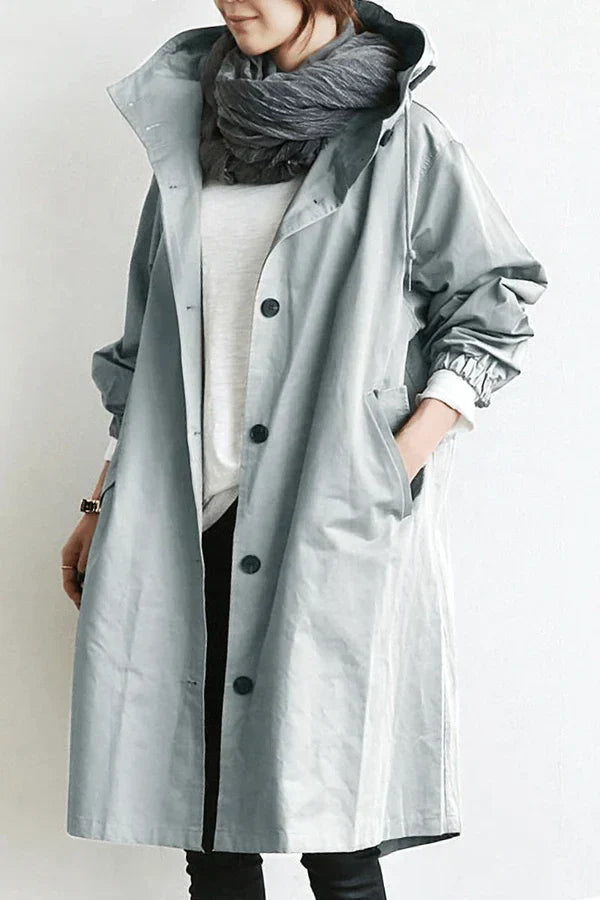 Oversized waterdichte windjas – Licht, praktisch en elegant
