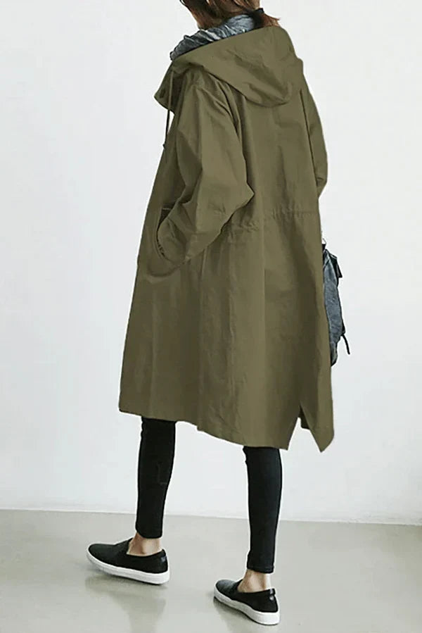 Oversized waterdichte windjas – Licht, praktisch en elegant