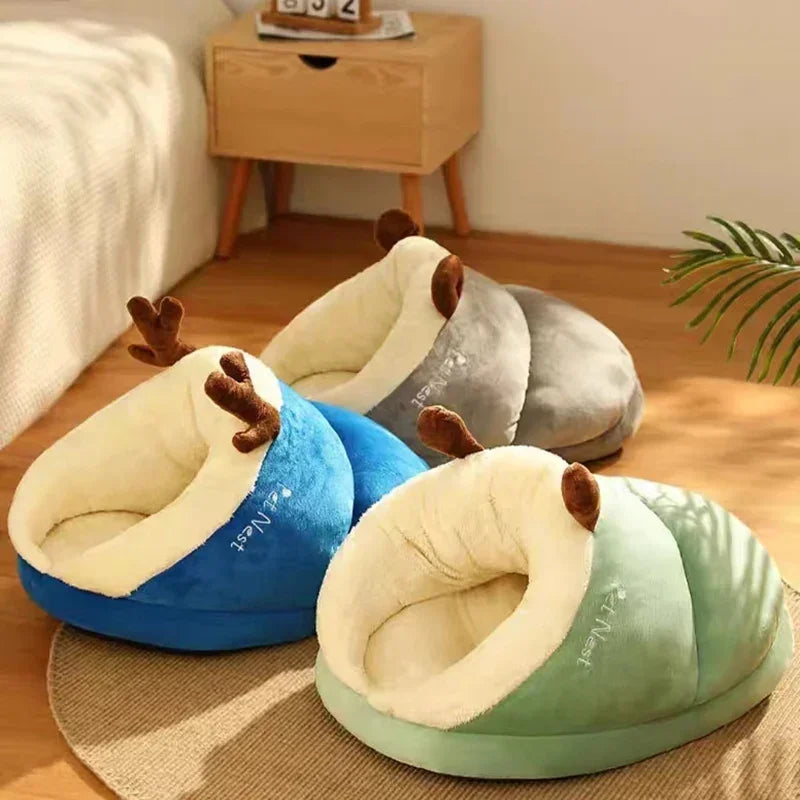 PawPrestige Luxe Opvouwbaar Hondenbed | Ultiem Comfort en Warmte voor Uw Hond in de Winter