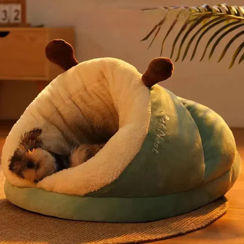 PawPrestige Luxe Opvouwbaar Hondenbed | Ultiem Comfort en Warmte voor Uw Hond in de Winter