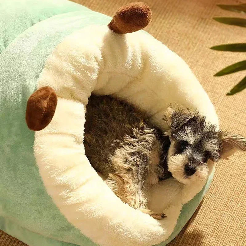PawPrestige Luxe Opvouwbaar Hondenbed | Ultiem Comfort en Warmte voor Uw Hond in de Winter