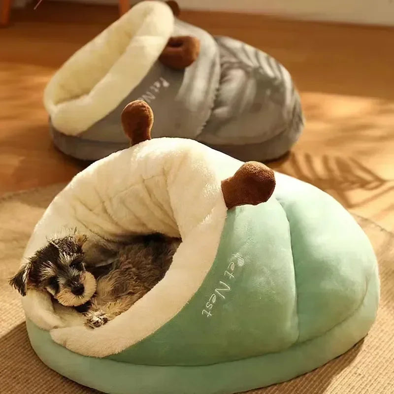 PawPrestige Luxe Opvouwbaar Hondenbed | Ultiem Comfort en Warmte voor Uw Hond in de Winter
