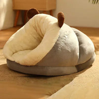 PawPrestige Luxe Opvouwbaar Hondenbed | Ultiem Comfort en Warmte voor Uw Hond in de Winter