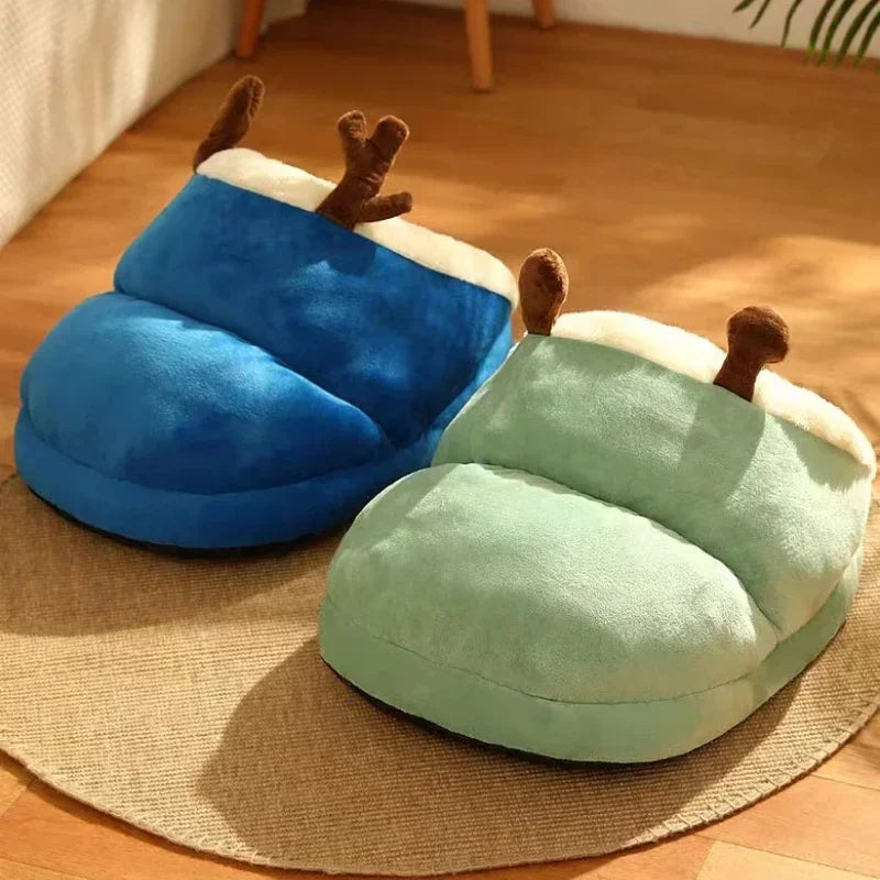 PawPrestige Luxe Opvouwbaar Hondenbed | Ultiem Comfort en Warmte voor Uw Hond in de Winter