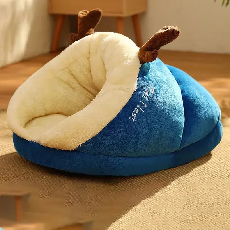 PawPrestige Luxe Opvouwbaar Hondenbed | Ultiem Comfort en Warmte voor Uw Hond in de Winter