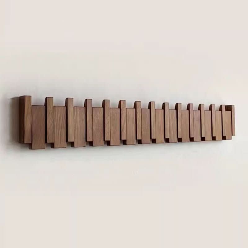 PIANOWOOD – Handgemaakte Wandkapstok in Piano-stijl