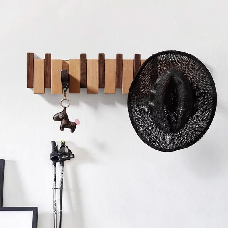 PIANOWOOD – Handgemaakte Wandkapstok in Piano-stijl
