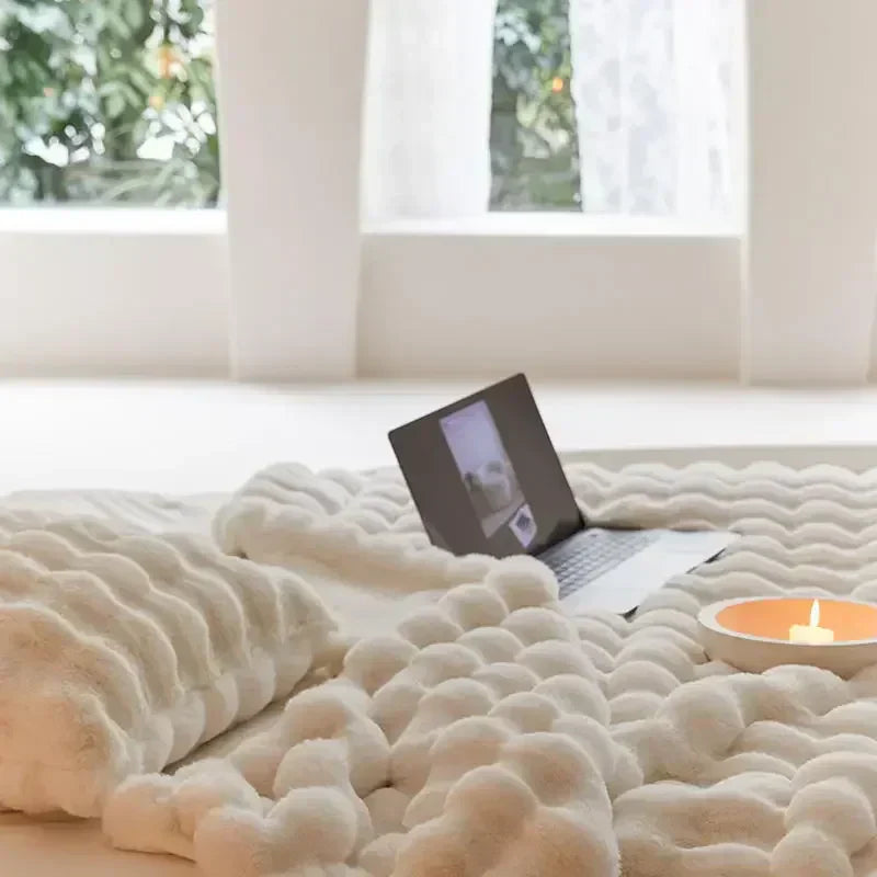 Plaid WarmWol – Ultra-Zachte Fleece Deken, Uitzonderlijke Warmte voor Alle Seizoenen