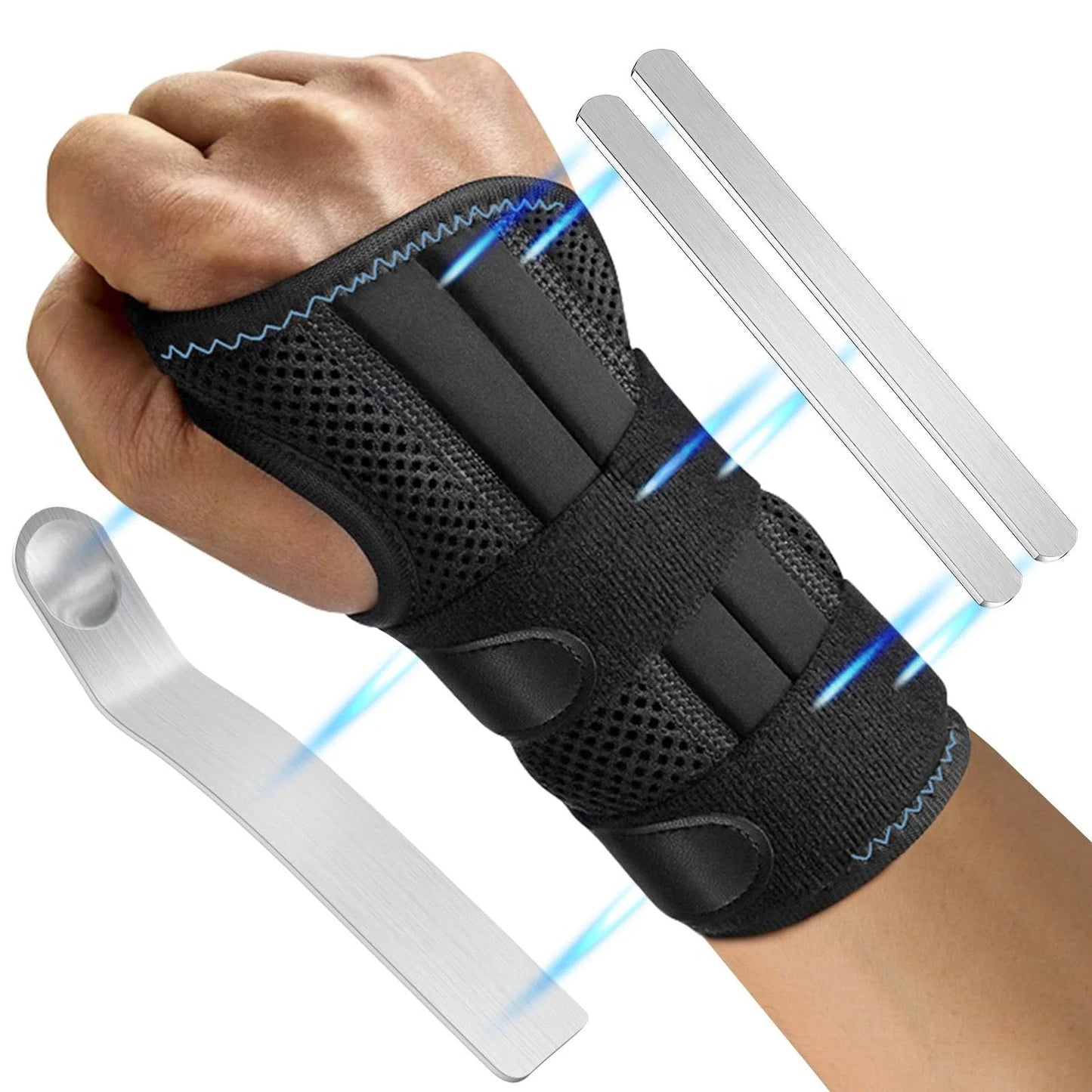 Polssteun met Spalk - Stabiliseert en Verlicht Pijn
