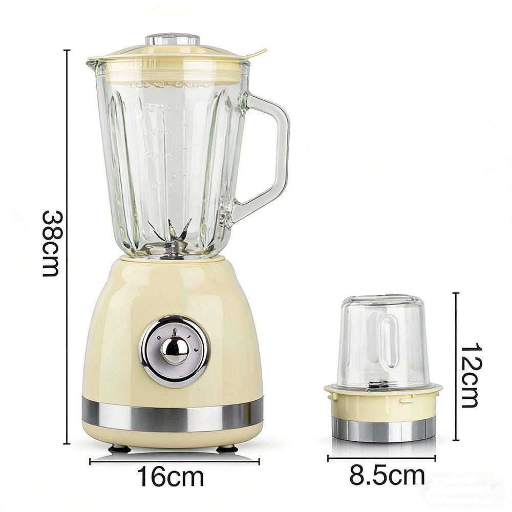 Premium blender met glazen kan en verschillende snelheidsstanden