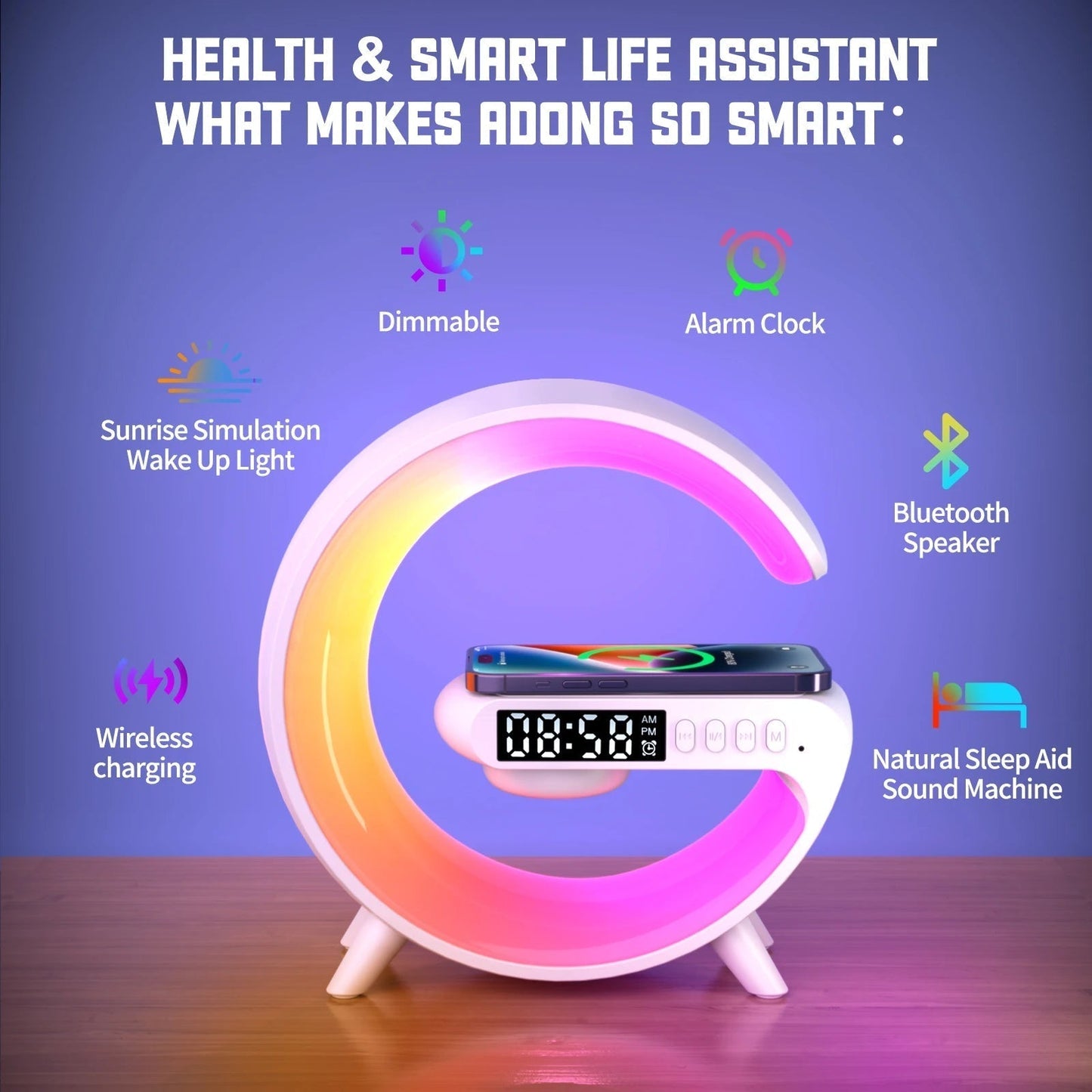Premium Slim Alarm Clock