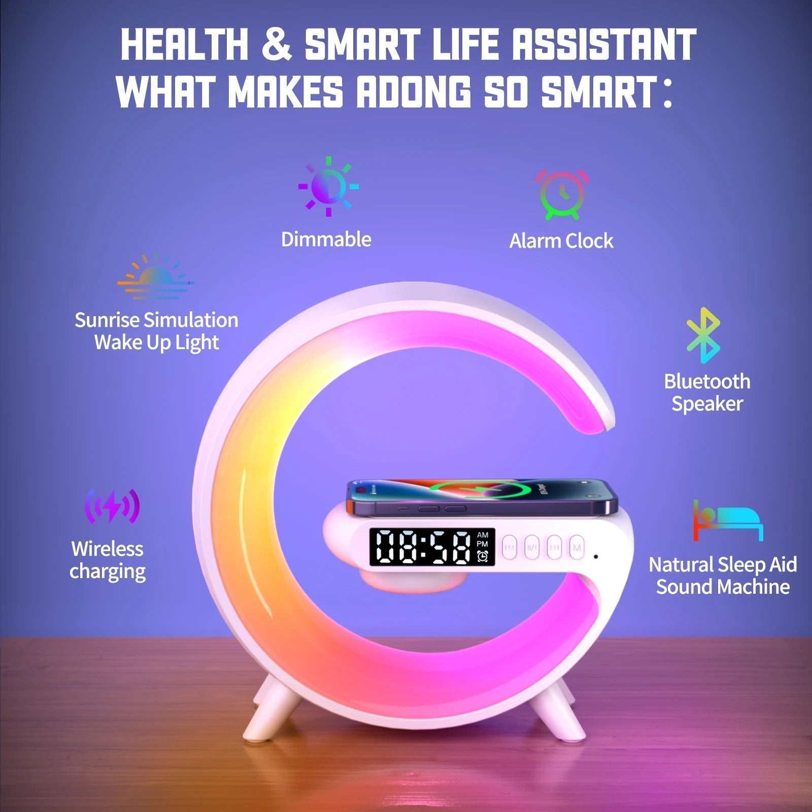 Premium Slim Alarm Clock