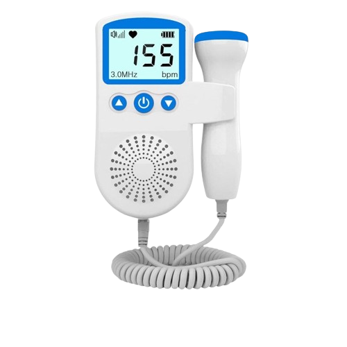 Prenatale Hartslagluisteraar voor Kinderen - Draagbare Fetal Doppler Monitor voor Verwachtende Moeders