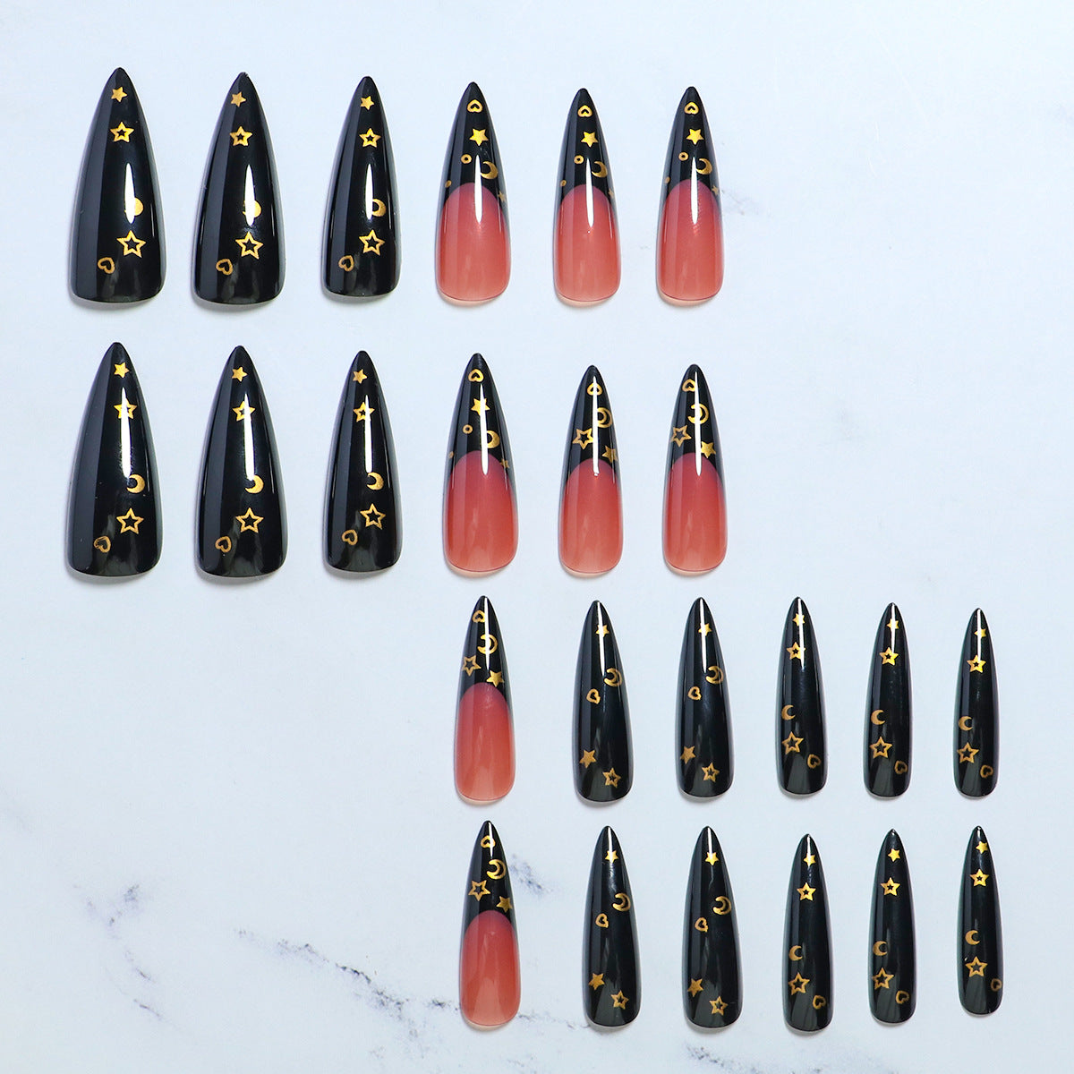 Press-on nail art