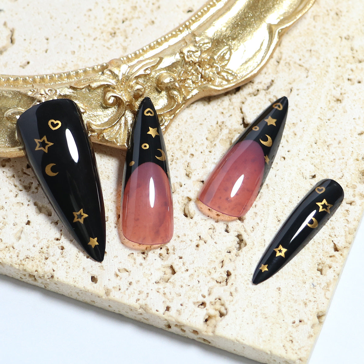 Press-on nail art
