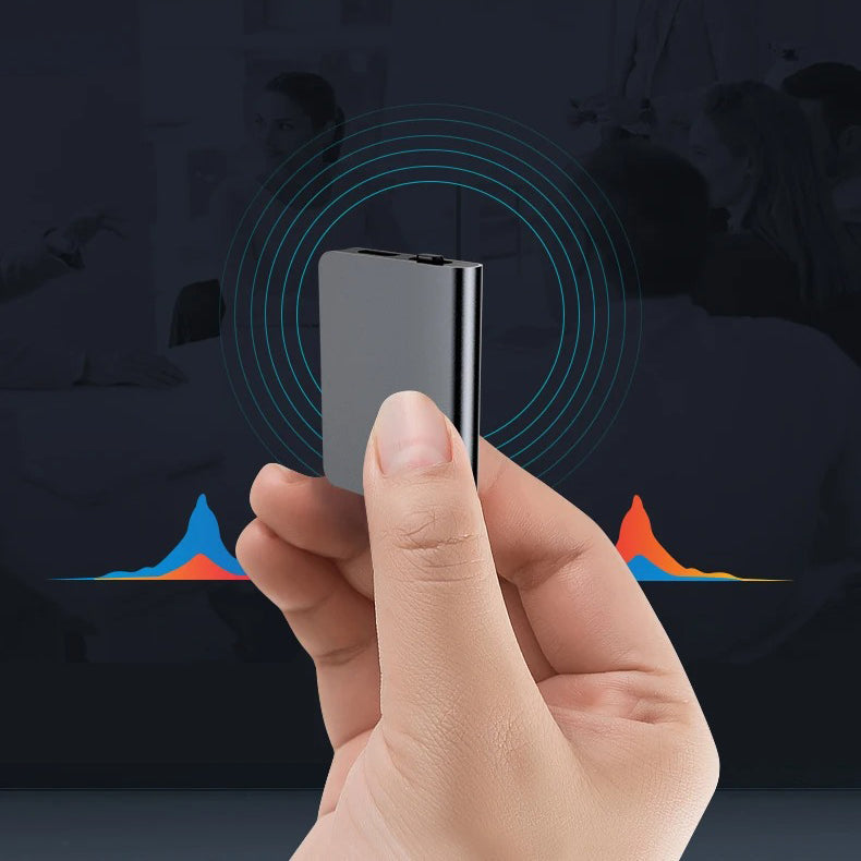 Professionele Ultra-Dunne Mini Spion Voice Recorder