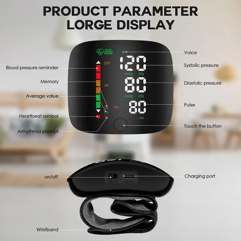 PulseGuard™ — Neem Direct de Controle met Duidelijke, Betrouwbare Bloeddrukmetingen