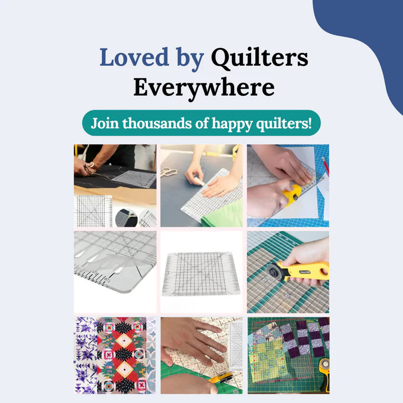 QuiltPro™ — Snijd Perfecte Quiltstukken in de Helft van de Tijd