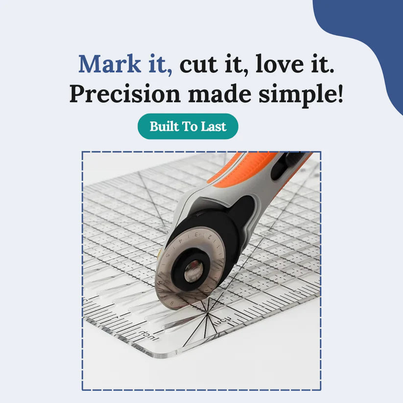 QuiltPro™ — Snijd Perfecte Quiltstukken in de Helft van de Tijd
