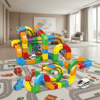 RAILBUILD – 3D Spoorbouwset voor Kinderen met Oplaadbare Locomotief