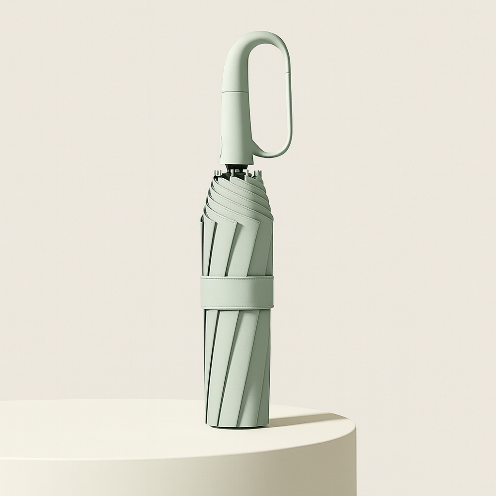 RAINLOCK – Automatische Compacte Paraplu, Gebouwd voor Sterke Wind