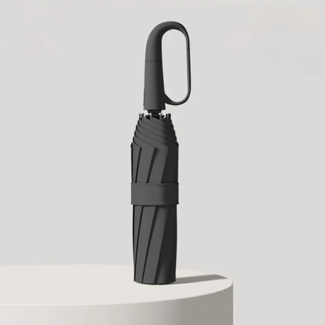 RAINLOCK – Automatische Compacte Paraplu, Gebouwd voor Sterke Wind
