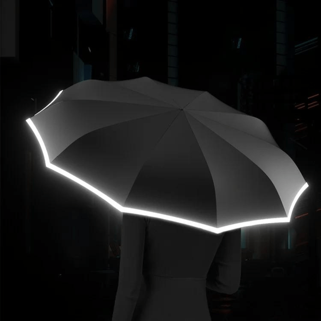 RAINLOCK – Automatische Compacte Paraplu, Gebouwd voor Sterke Wind