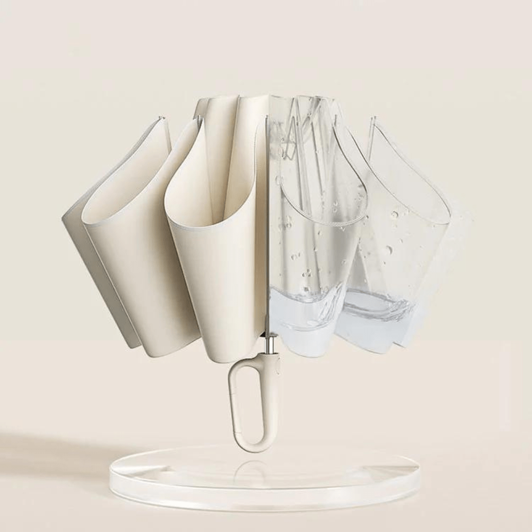 RAINLOCK – Automatische Compacte Paraplu, Gebouwd voor Sterke Wind