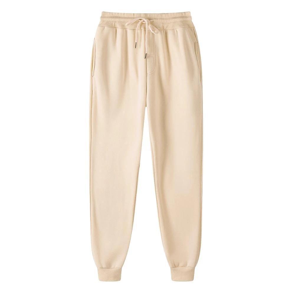 Relaxed fit joggingbroek met hoge taille voor dames, met elastische tailleband, trekkoord en geribde boorden