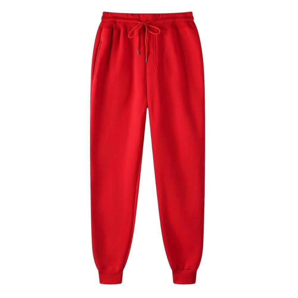 Relaxed fit joggingbroek met hoge taille voor dames, met elastische tailleband, trekkoord en geribde boorden